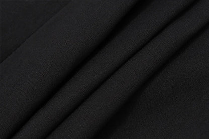 Black Off Shoulder Sleeveless Backless Top