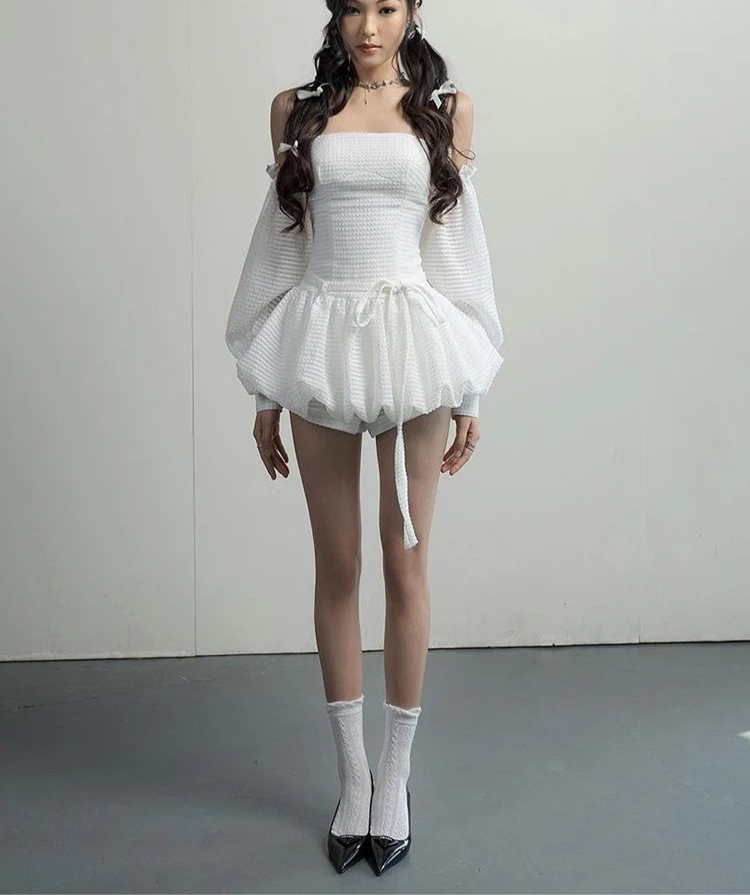 A-Line Princess Mini Dress