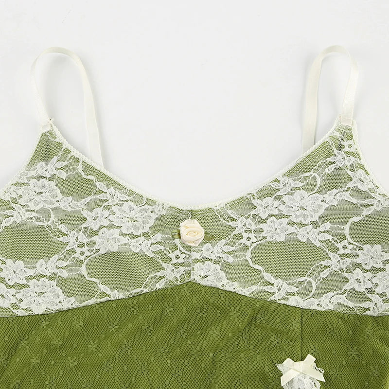 Lace Split Top