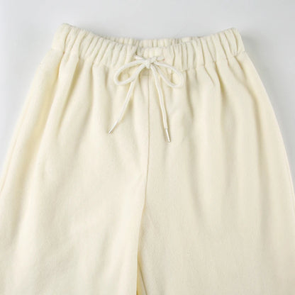 Thermal Lined Comfy Trousers with Adjustable Drawstring