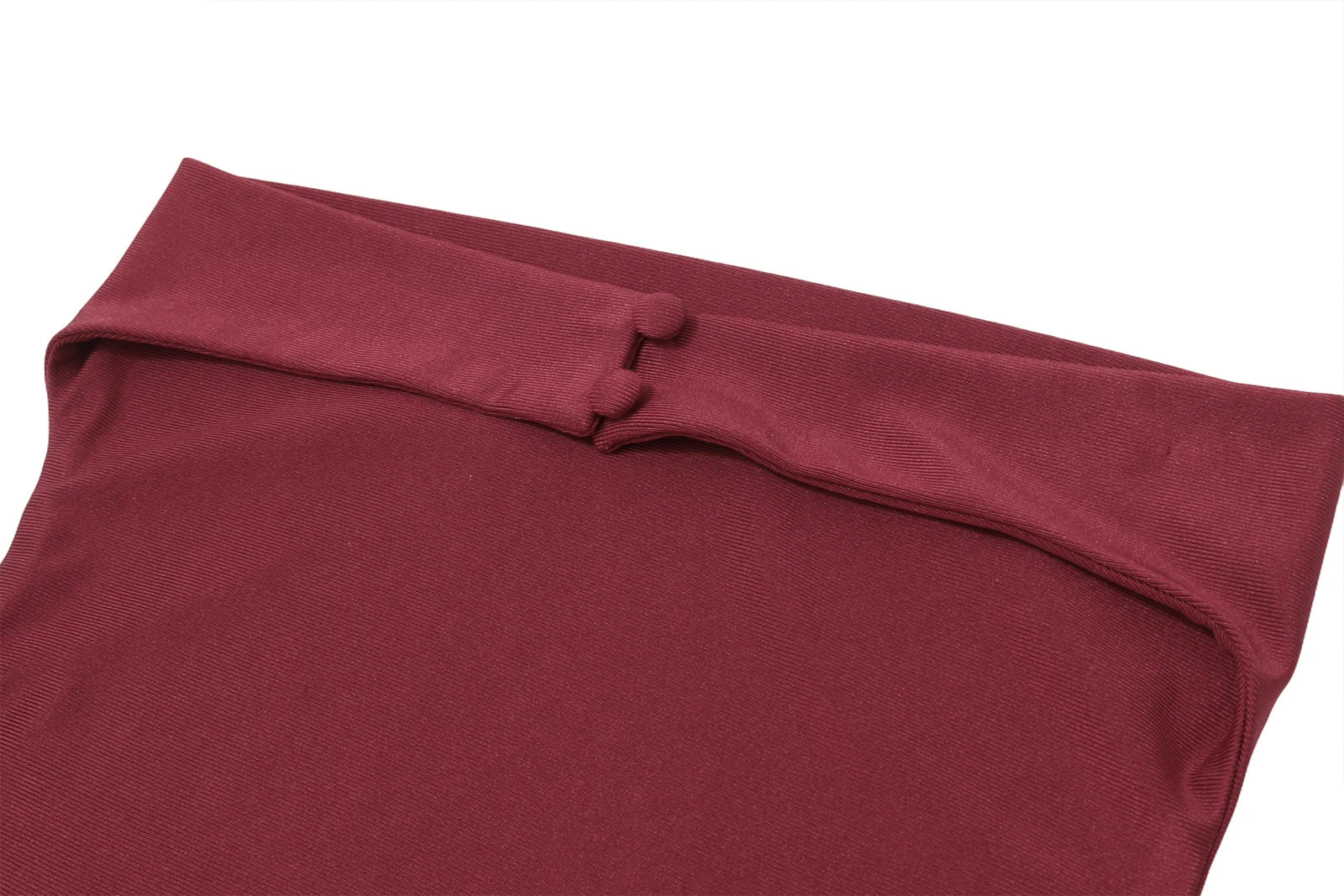 Red Satin Halter Neck Top