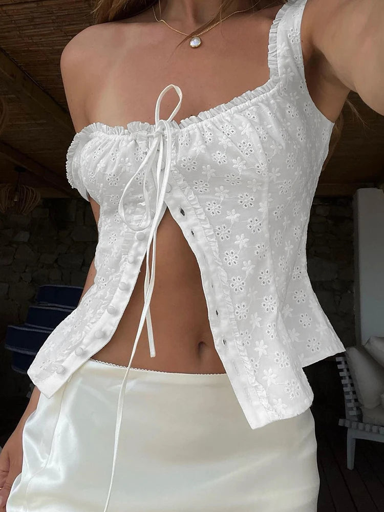 White Cotton Top