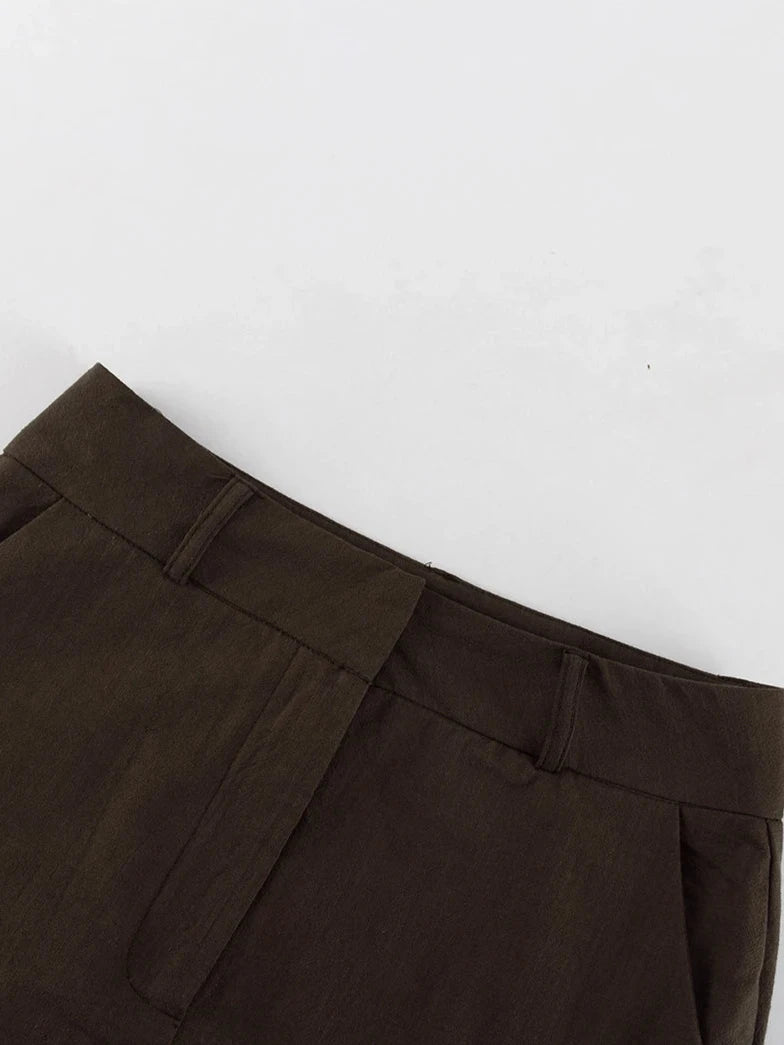 Slim Cotton Two Piece Set