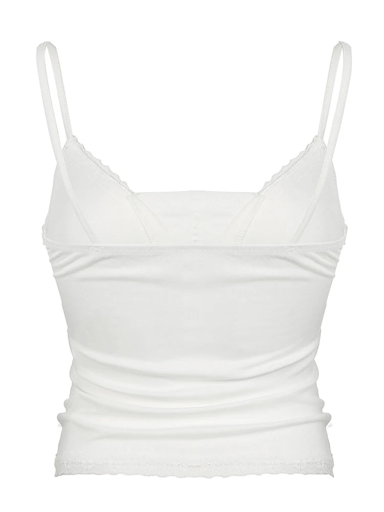 Lace 's Bustiers Backless Sleeveless Top