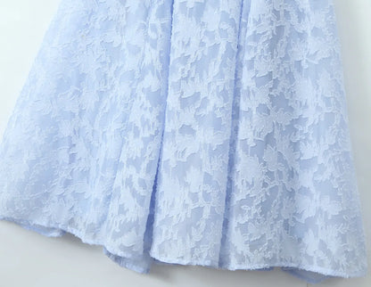 Square Neck Backless Suspender Dress with Fish Tail