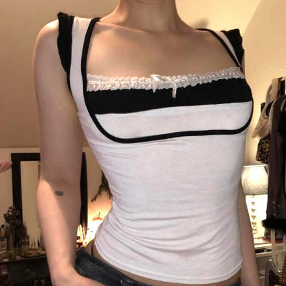 Elegant Lace Off Shoulder Top White