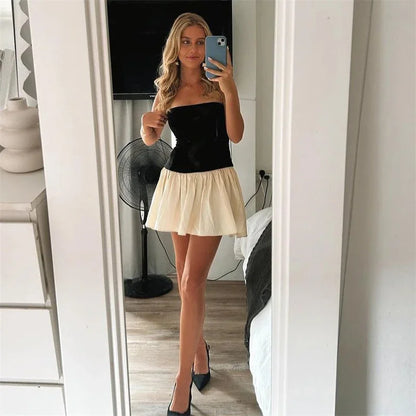 Off-Shoulder Bodycon Mini Dress