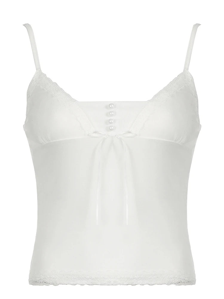 Lace 's Bustiers Backless Sleeveless Top