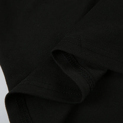 Crewneck Bow Patchwork Ruched Tee Shirt