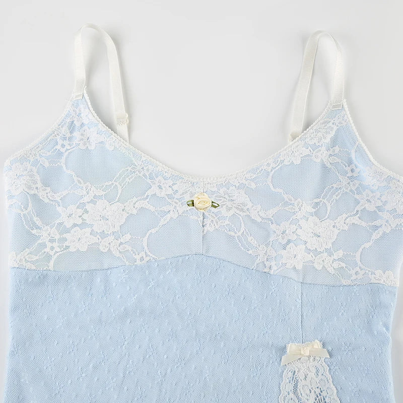 Lace Split Top