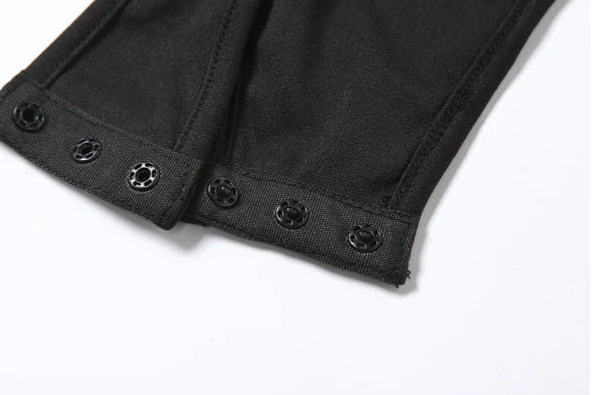 Black Hollow Slim Jumpsuit