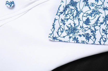 Button Corset Top with Irregular Hem