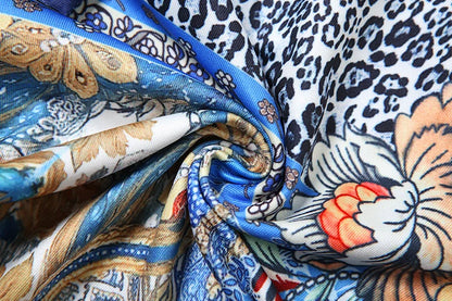 Colorful Print Two Piece Tracksuit Set
