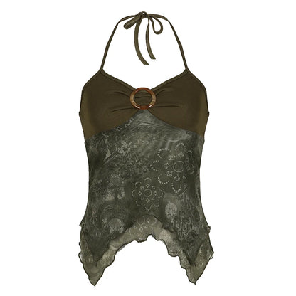 Fairycore Backless Top