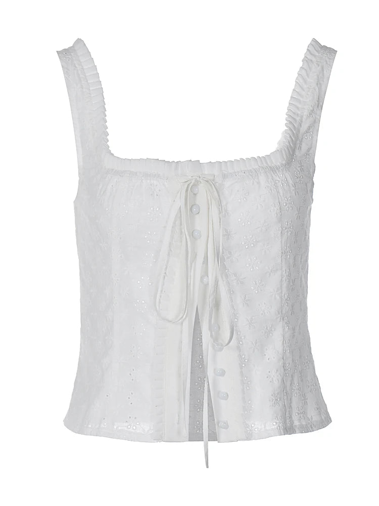 White Cotton Top