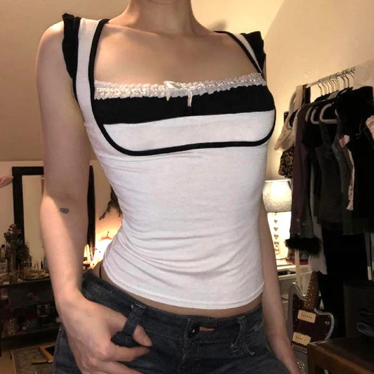 Lace Off Shoulder Top