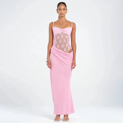 Lace Fishtail Camisole Dress