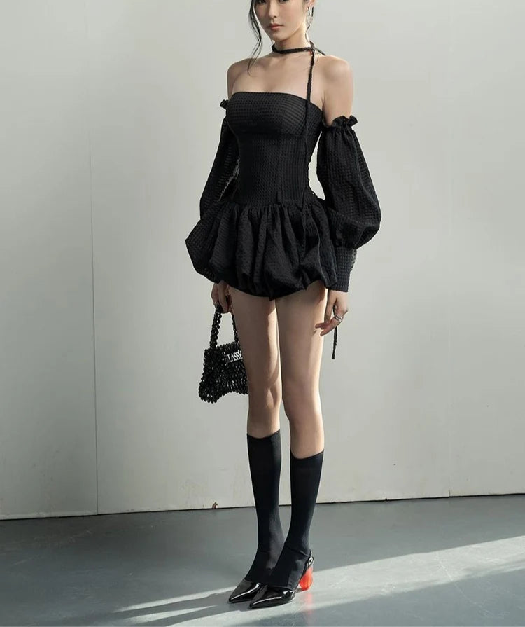 A-Line Princess Mini Dress