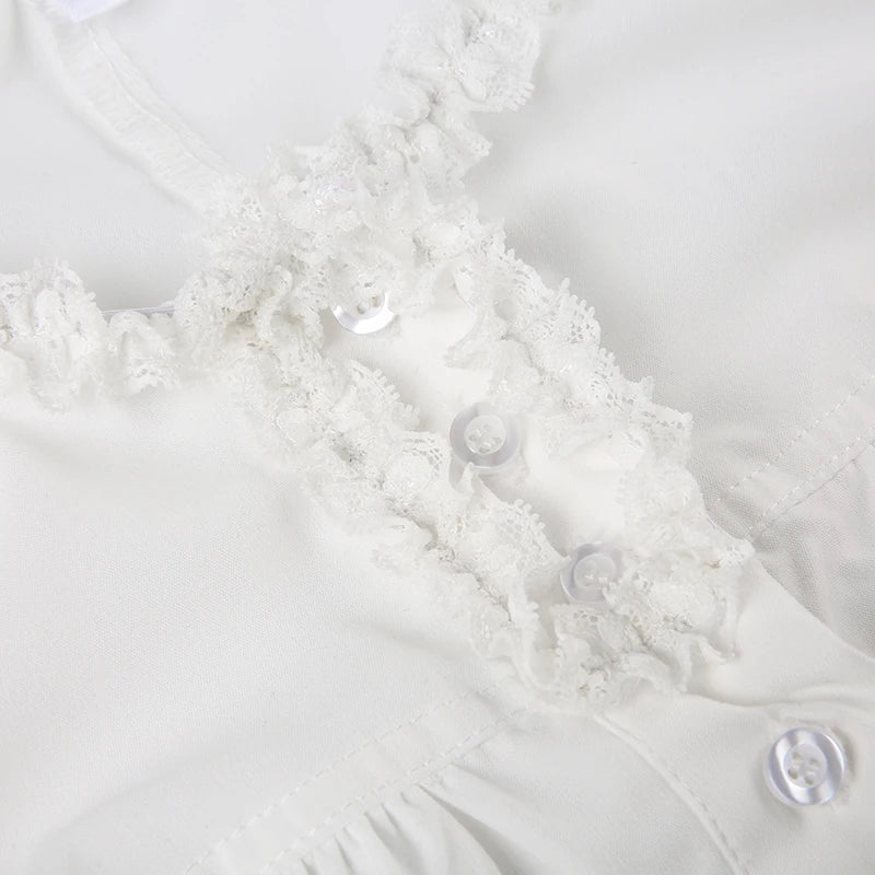 White Blouse Top