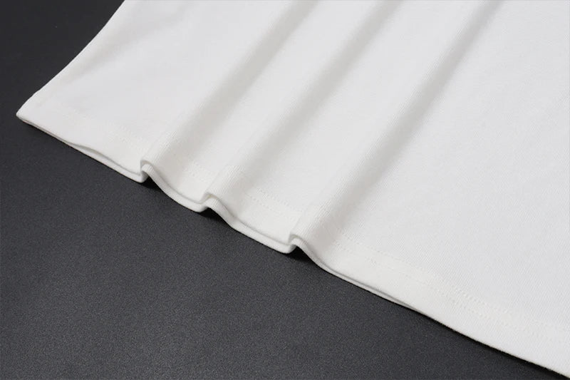 White Bodycon Long Sleeve Shirt
