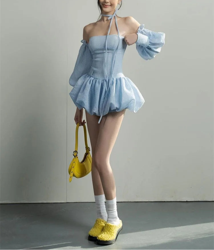 A-Line Princess Mini Dress