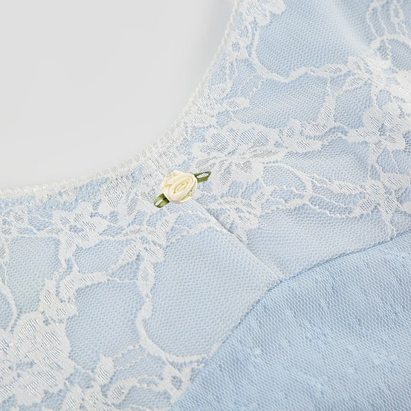 Lace Split Top