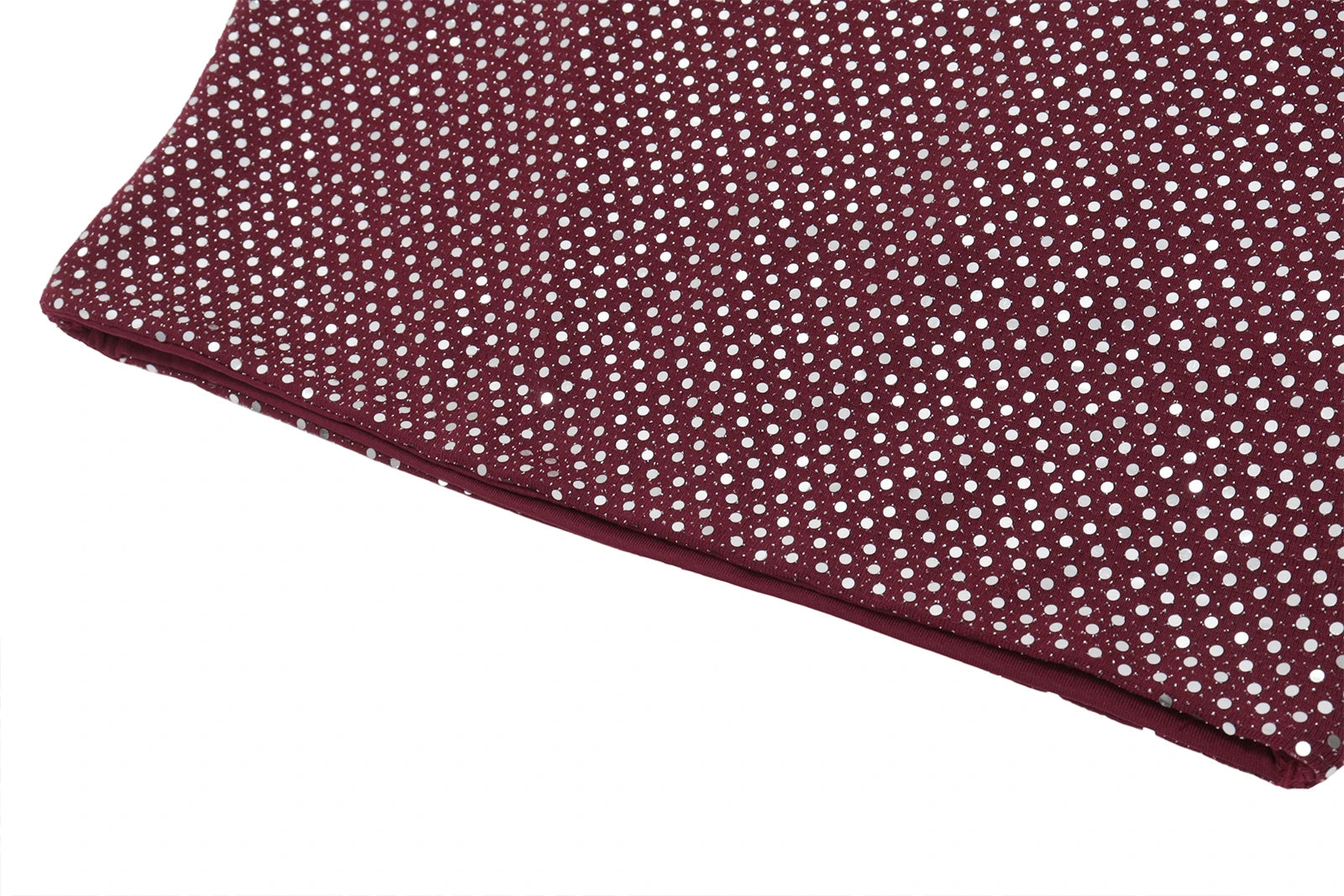 Red Sequins V-Neck Slim Backless Tank Top