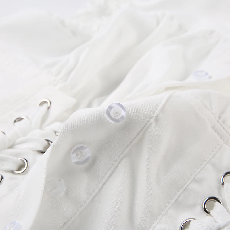 White Blouse Top