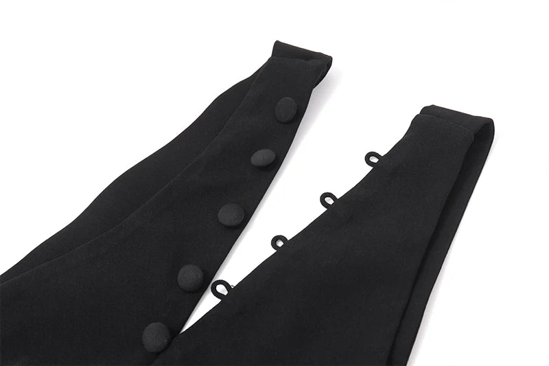Black Off Shoulder Sleeveless Backless Top