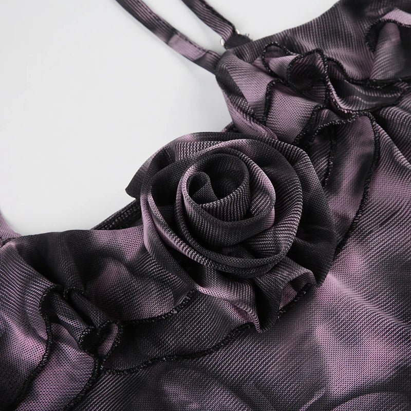 Floral Ruffles Top