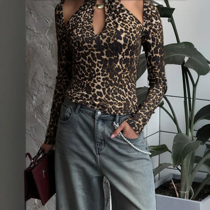 Leopard Long Sleeve Top