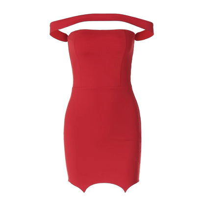 Off The Shoulder Bodycon Mini Dress