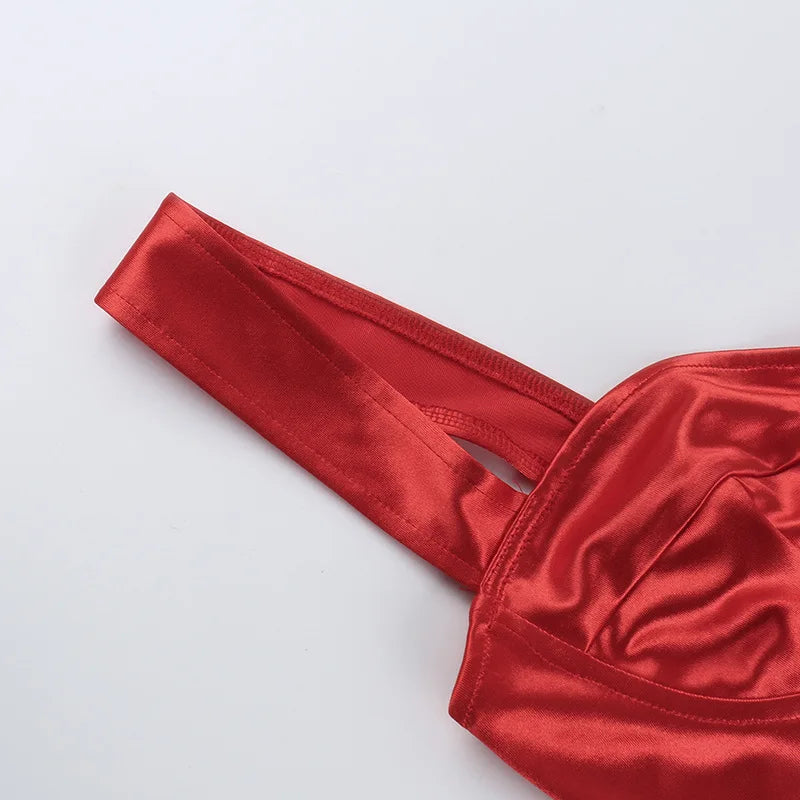 Satin Corset Top