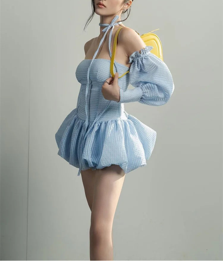 A-Line Princess Mini Dress