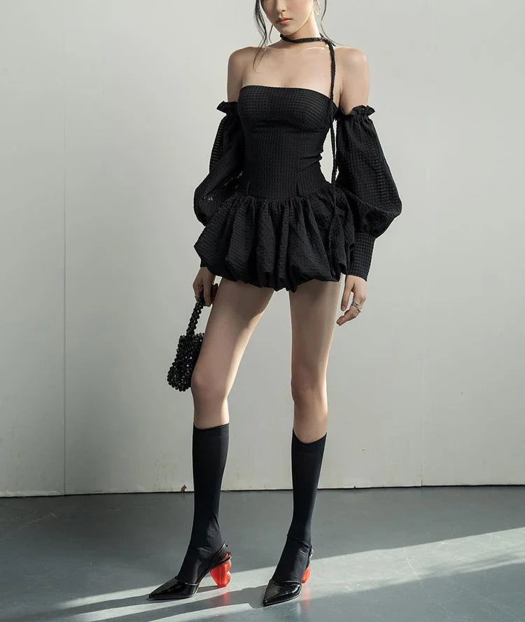 A-Line Princess Mini Dress