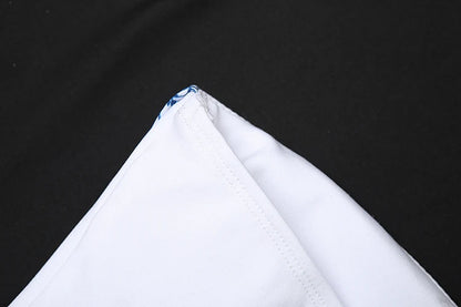 Button Corset Top with Irregular Hem