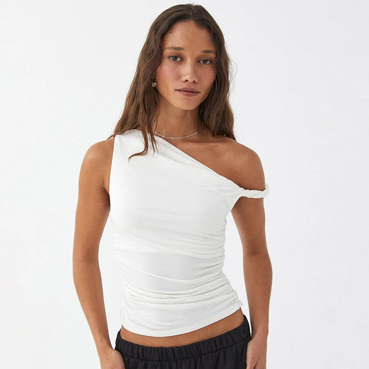 Off Shoulder Ruched Top