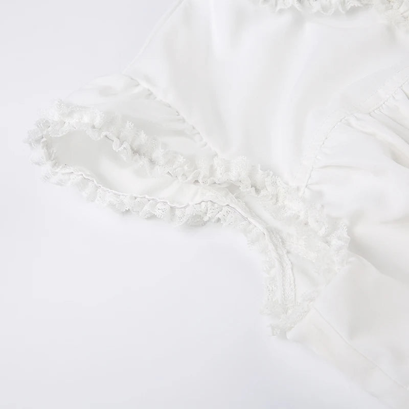 White Blouse Top