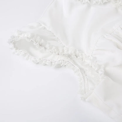 Classic White Blouse Top