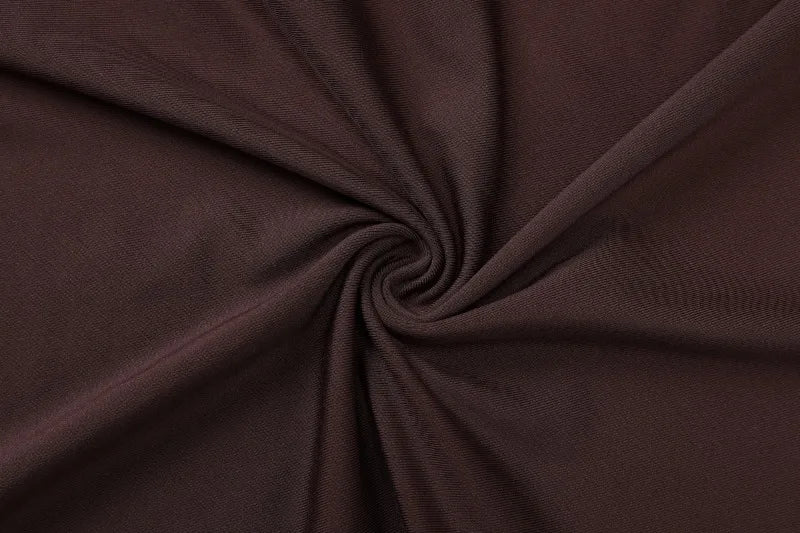 Brown Sleeveless High Slit Maxi Dress
