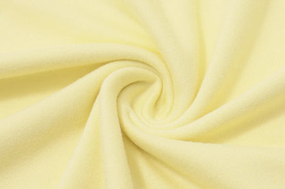 Yellow Slim Sleeveless Backless Halter Long Dress