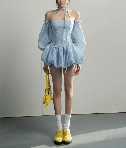 A-Line Princess Mini Dress