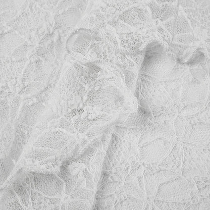 Crewneck Lace Long Sleeve Tee