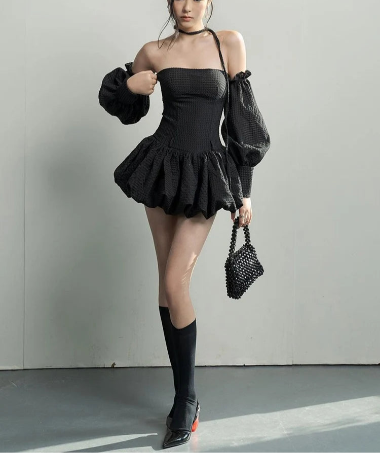 A-Line Princess Mini Dress