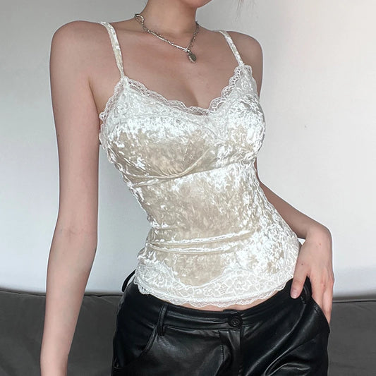 Velvet Lace Top