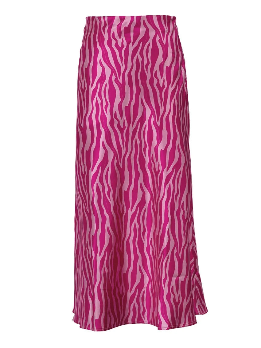 Slim Bodycon High Waist Midi Skirt