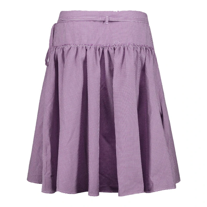 90s Ruffles Coquette Low Waist Loose Midi Skirt
