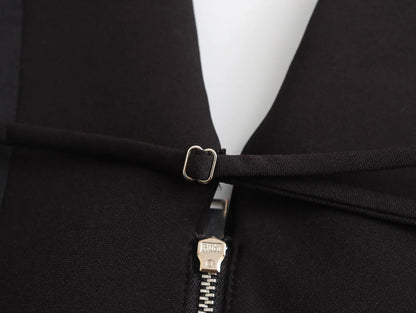 Backless Slim Halter Tank Top