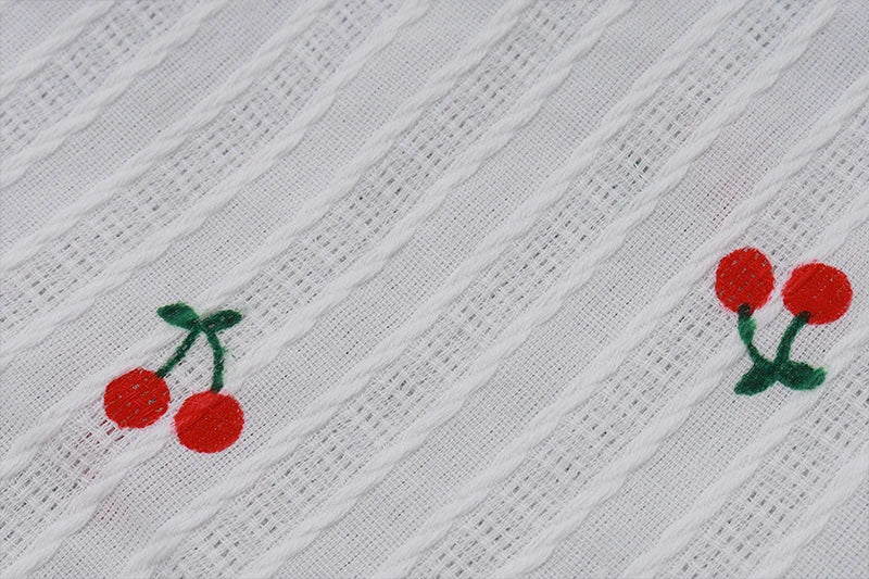 White Knitted Slim Fit Tank Top