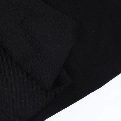 Black Backless Butterfly Detail Maxi Dress